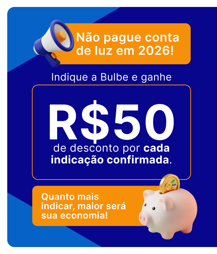 Família feliz economizando energia